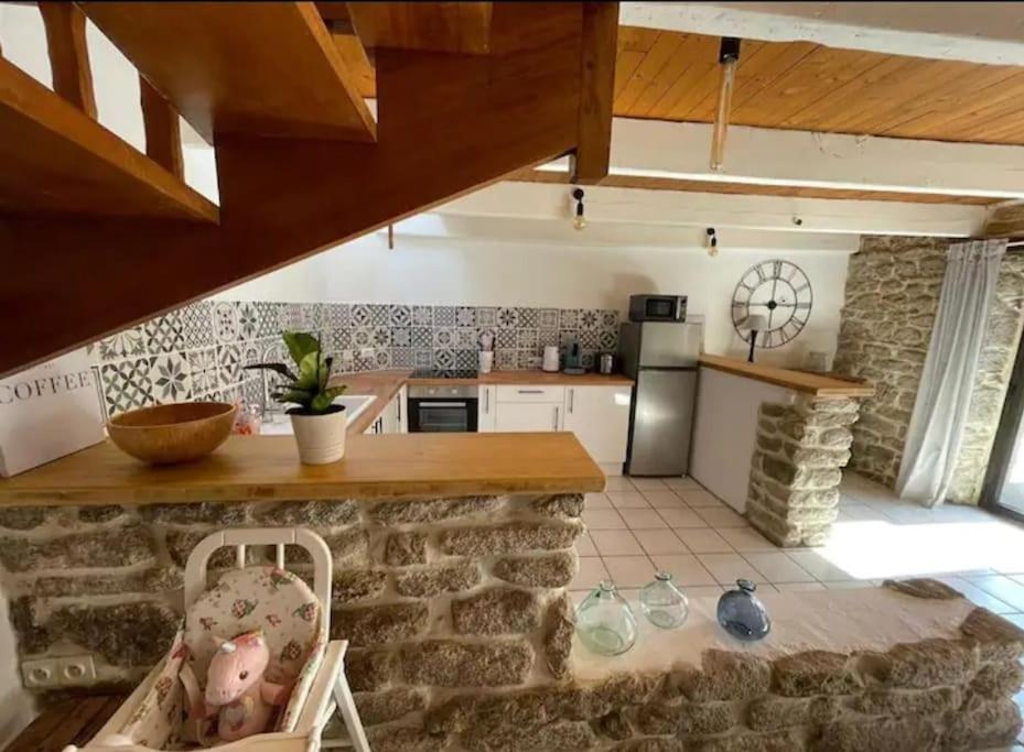 Maison De Pecheur Bord De Mer Bois Et Pierre 6-8 Pers Plobannalec-Lesconil Ngoại thất bức ảnh