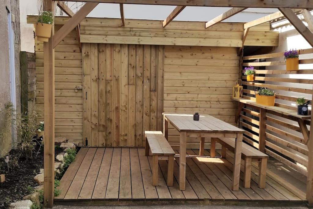 Maison De Pecheur Bord De Mer Bois Et Pierre 6-8 Pers Plobannalec-Lesconil Ngoại thất bức ảnh